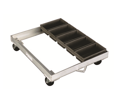 New Age 95219 26.75"W Angle Universal Bread Pan Dolly - 800 Lbs.