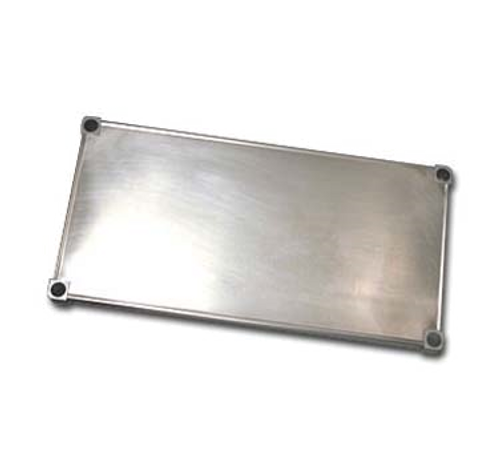 New Age 1542S Shelf Adjustable Solid 15"W x 42"L Marine Edge All Aluminum Construction Capacity 400 Lbs. Per Shelf