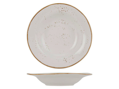 Tuxton GGA-062 9" 9-1/2 Oz. Ceramic Agave Round Soup Bowl (2 Dozen Per Case)