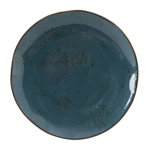 Tuxton GGE-006 10-1/4" Porcelain Azure Round Plate (1 Dozen)