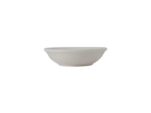 Tuxton VWD-045G 4-4/4" 5-1/2 Oz. Porcelain Matte White Round Fruit Dish (3 Dozen Per Case)