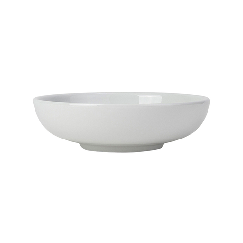 Tuxton BPB-240G 7-3/8" 24 Oz. Porcelain Porcelain White Round Salad/Serving Bowl (1 Dozen)