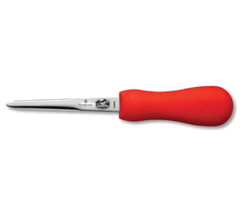 Victorinox Swiss Army 7.6399.6 4" Red Oyster Knife Regular with Sugargrip Handle