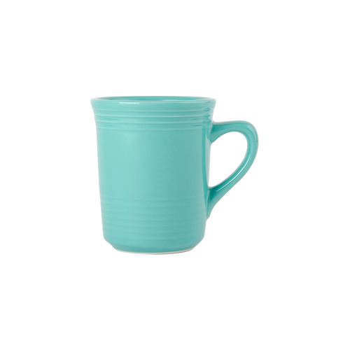Tuxton CIM-085 3" 8 Oz. Ceramic Island Blue Gala Mug (2 Dozen Per Case)