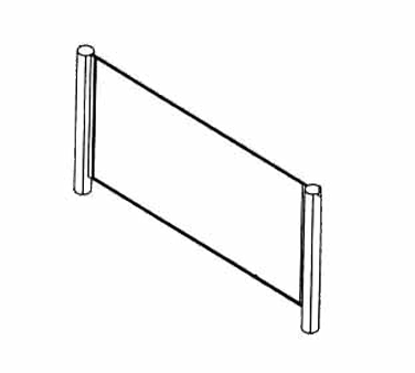 Piper Products SCPGC-74 74" Classic Single Protector Guard