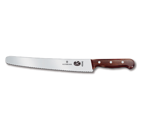 Victorinox Swiss Army 5.2930.26 10.25" Serrated Edge Bread Knife with Rosewood Handle