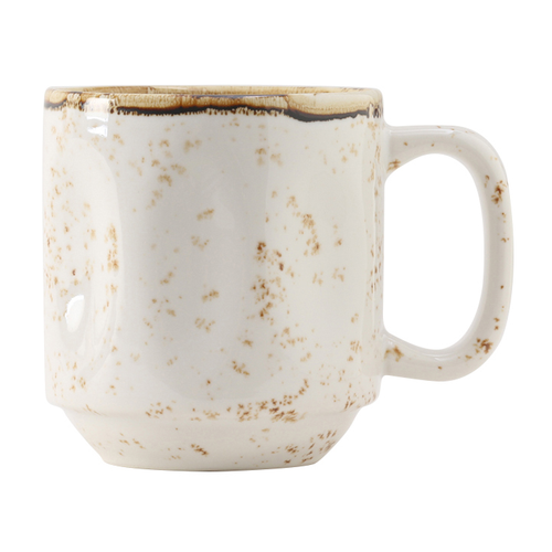Tuxton GGA-150 12 Oz. Porcelain Agave Yukon Mug (2 Dozen Per Case)