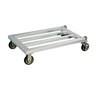 New Age 1207 61.75"W 1000 Lbs. Aluminum Mobile Dunnage Rack