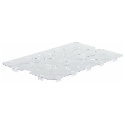 Winco PFSH-DS Clear Drain Shelf