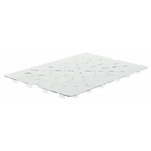 Winco PFSF-DS 18" x 26" Clear Polycarbonate Drain Shelf