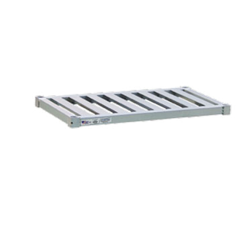 New Age 1866Tb Adjust-A-Shelf T-Bar Series Shelf 66"W All Welded Aluminum Construction 1500 Lbs. Capacity