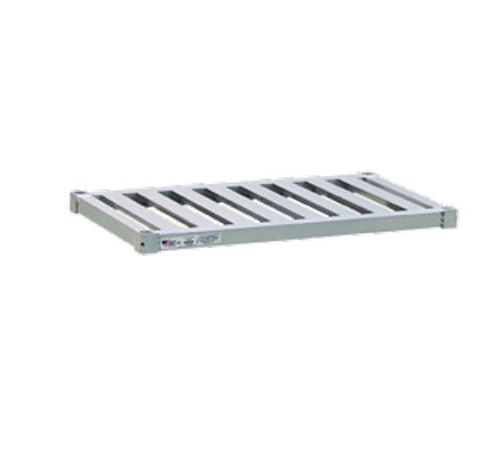 New Age 1866Tb Adjust-A-Shelf T-Bar Series Shelf 66"W All Welded Aluminum Construction 1500 Lbs. Capacity