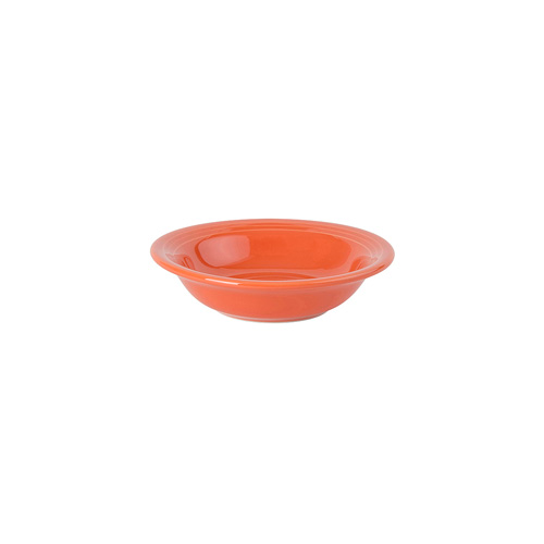 Tuxton CPD-052 5-3/8" 4-1/2 Oz. Ceramic Papaya Round Fruit Dish (2 Dozen Per Case)