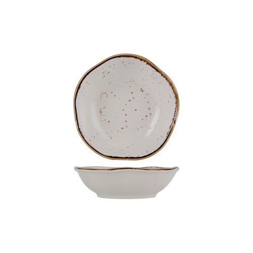 Tuxton GGA-060 5-1/2 Oz. Ceramic Agave Free form Fruit Dish (2 Dozen Per Case)