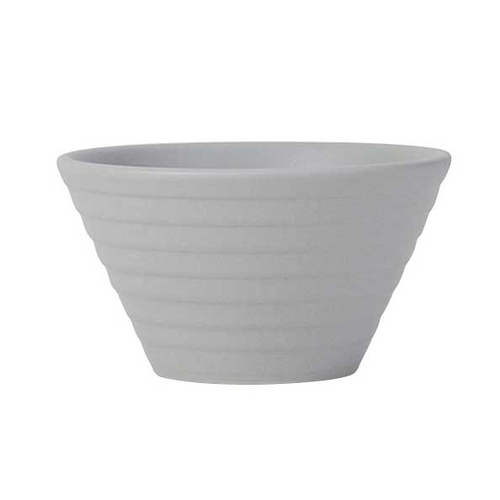 Tuxton VGB-080 7-3/4 Oz. Porcelain Matte Gray Round Bouillon (2 Dozen Per Case)
