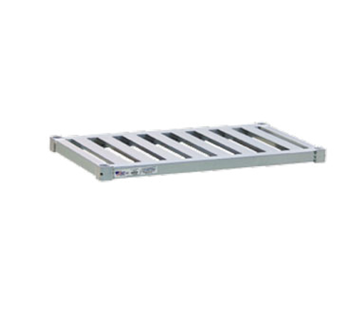 New Age 2042Tb Adjust-A-Shelf T-Bar Series Shelf 42"W All Welded Aluminum Construction 1500 Lbs. Capacity