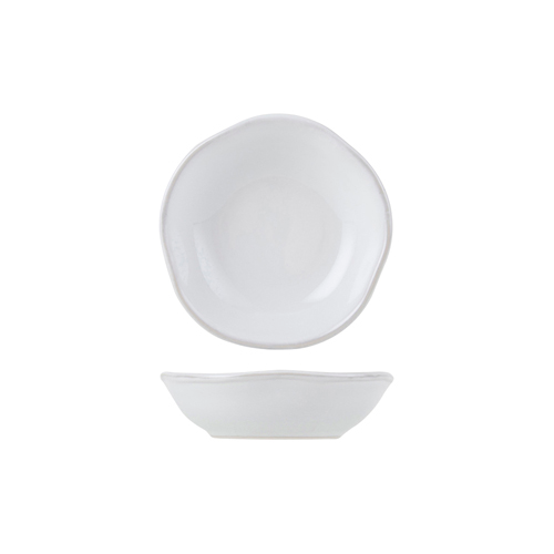 Tuxton GAA-060 5-1/2 Oz. Ceramic Agave Free form Fruit Dish (2 Dozen Per Case)