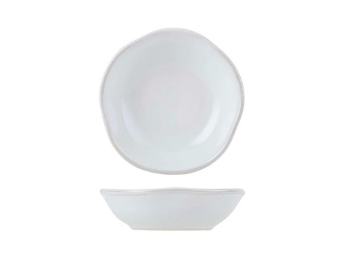 Tuxton GAA-060 5-1/2 Oz. Ceramic Agave Free form Fruit Dish (2 Dozen Per Case)