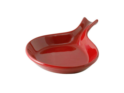 Tuxton BQP-114 18 Oz. Ceramic Porcelain White Fry Pan Server (1 Dozen)