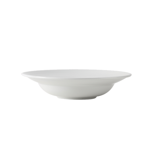 Tuxton FPD-106 10-7/8" 43 Oz. Porcelain Round Pasta Bowl (1 Dozen)