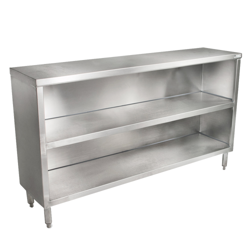 John Boos EDSC8-1848 48"W X 18"D X 35"H Overall Size Dish Cabinet With Open Front