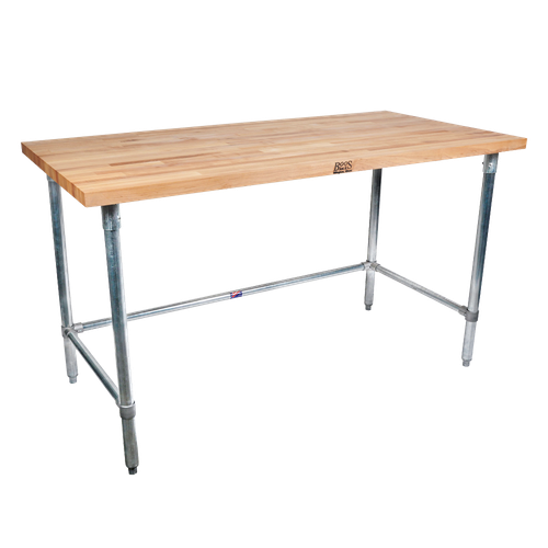 John Boos SNB15 Work Table wood top