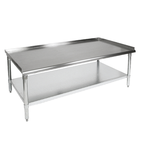 John Boos GS6-3024SSK 24"W x 30"D x 24"H Open Base Stainless Steel Equipment Stand