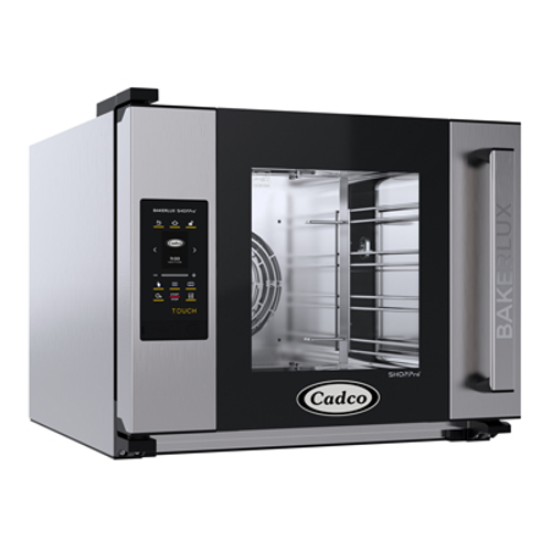 Cadco XAFT-04HS-TR Bakerlux Touch Heavy-Duty Electric Countertop Convection Oven - 208-240 Volts