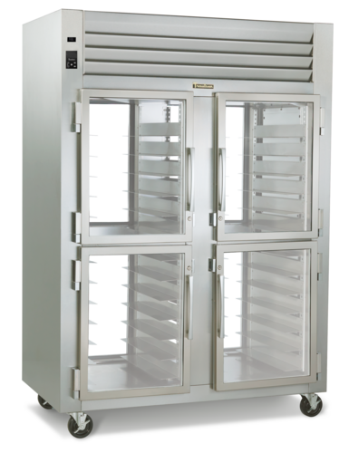 Traulsen RHT226WP-HHG 58"W Two-Section Glass Door Spec-Line Refrigerator