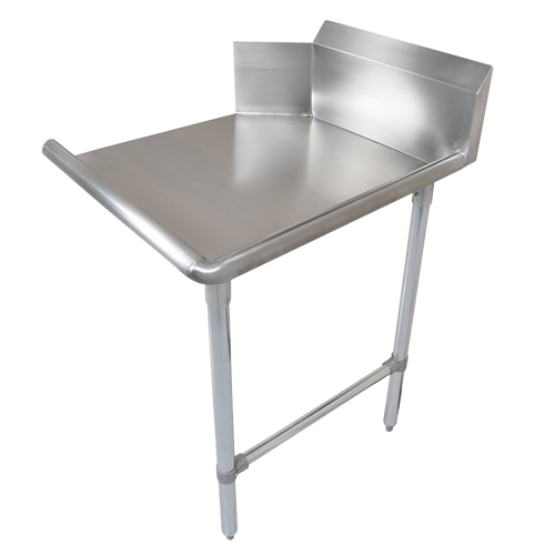 John Boos CDT6-S84SBK-R 84"W X 30"D X 44"H Overall Size Pro-Bowl Clean Dishtable With Straight Design