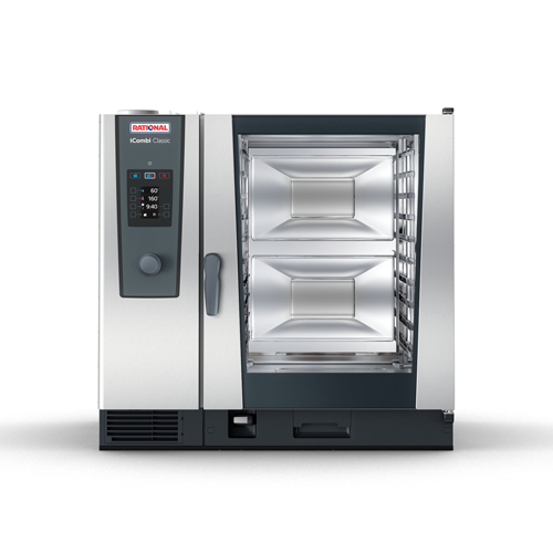 RATIONAL ICC 10-FULL LP 208/240V 1 PH (LM200EG) Liquid Propane 10-Full Size Combi Oven - 208-240 Volts 1 Phase
