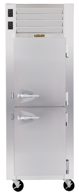 Traulsen RDT132WUT-HHS 29.88" W One-Section Solid Door Reach-In Spec-Line Refrigerator/Freezer Dual Temp Cabinet
