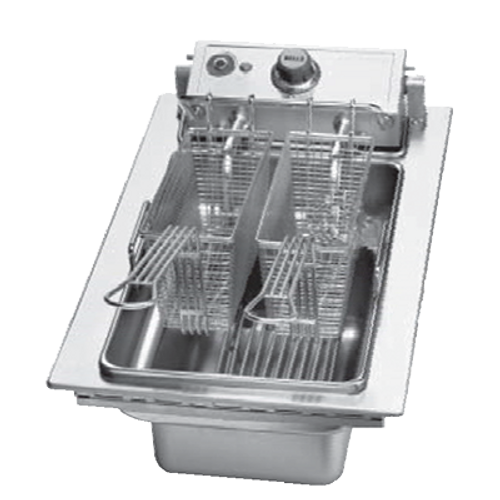 Wells F-556 15 lb Singe Electric Drop-In Fryer - 208 Volts