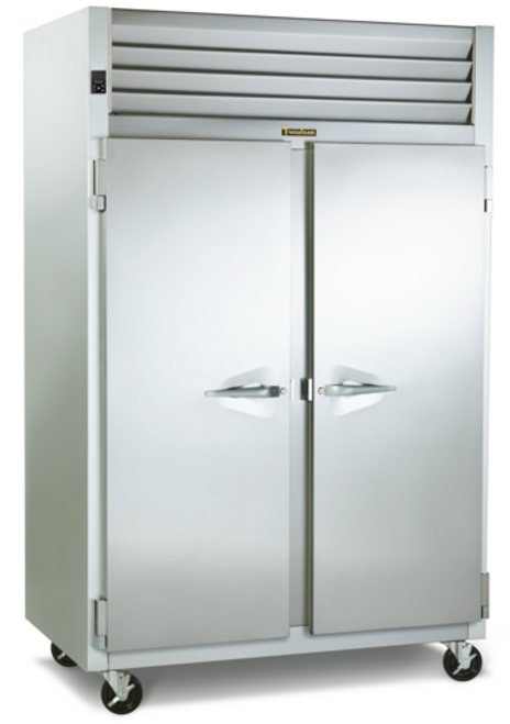 Traulsen G22000 52.13" W Two-Section Solid Door Reach-In Freezer - 115 Volts