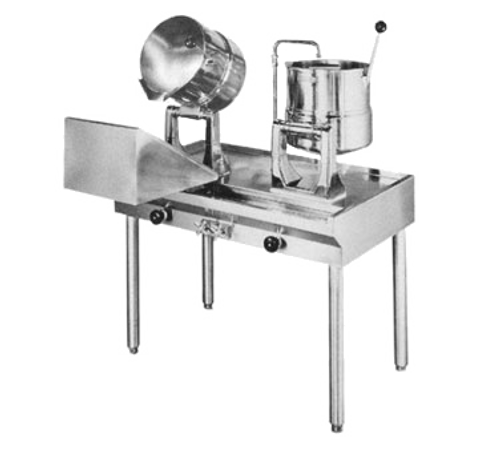 Groen MS55780 (1) 40 Quart 2/3 Jacket Direct Steam Kettle Cabinet Assembly