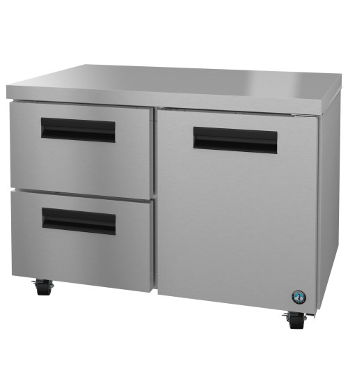 Hoshizaki UR48B-D2 48"W Two-Section Reach-In Steelheart Series Undercounter Refrigerator