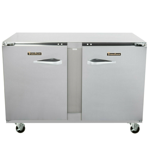 Traulsen ULT48-LR-SB Dealer's Choice Compact Undercounter Freezer Reach-In Two-Section 48"