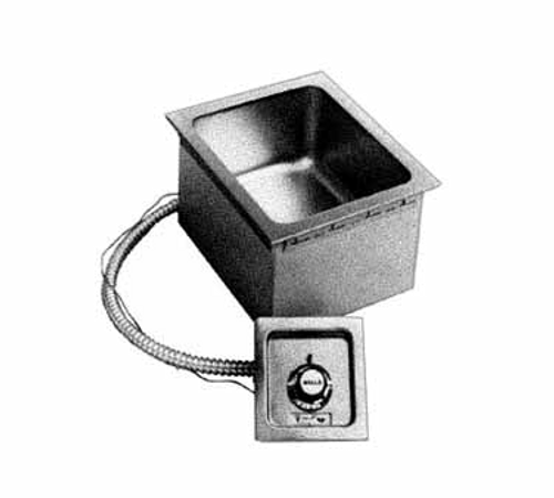 Wells HSW-6 Stainless Steel (1) 1/2 Size Shor 6" x 12" Half-Size Food Warmer - 120 Volts