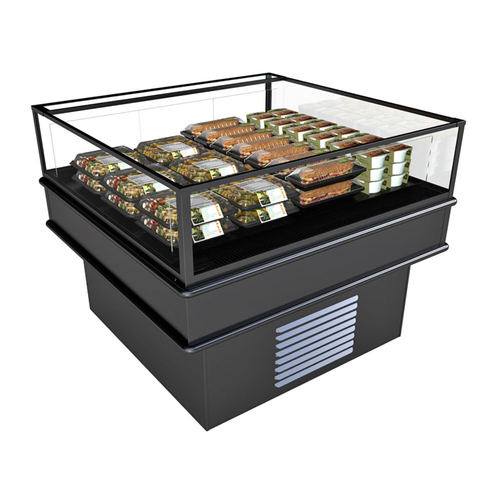 Structural Concepts MI48R 98.13"W Oasis® Refrigerated Self-Service Island
