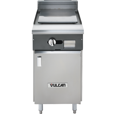 Vulcan VCBB18-LP 18" W Stainless Steel Liquid Propane V Series Heavy Duty Range - 49,000 BTU