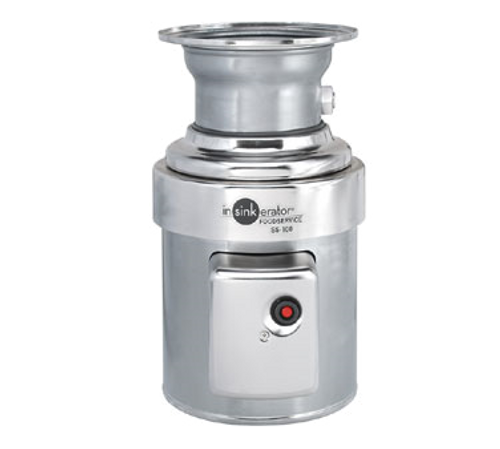 InSinkErator SS-100-15A-MRS SS-100 Complete Disposer Package With 15" diameter Bowl 6-5/8" diameter Inlet