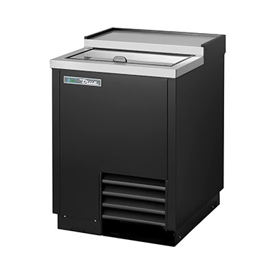 True T-24-GC-HC 24.5"W Solid Door Glass and Plate Chiller/Froster