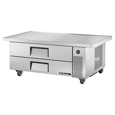 True TRCB-52-60 60"W Two Drawer Refrigerated Chef Base
