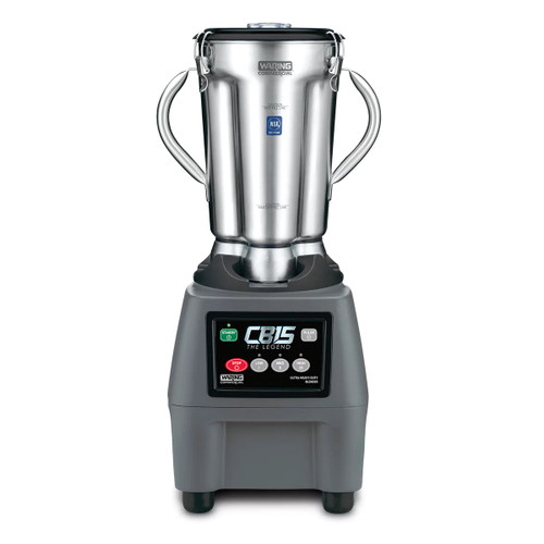 Waring CB15 Commercial Blender 1 Gallon Stainless Steel - 3.75 HP, 120V