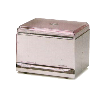 Vollrath 3802L-13 Clear Replacement Cover For Straw Boss Dispenser Full Size