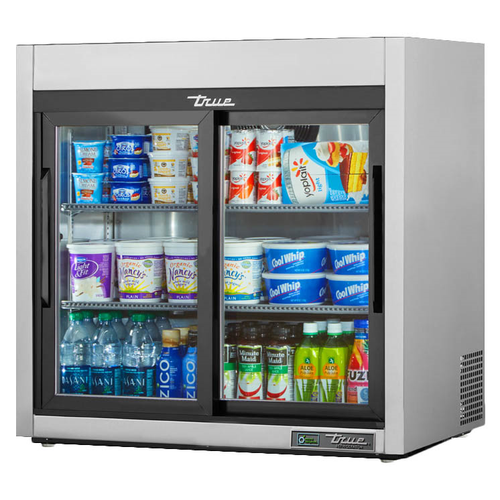 True TSD-09G-HC-LD 36"W Glass Door Refrigerated Merchandiser