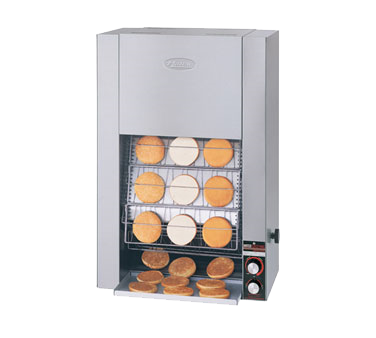 Hatco TK-155B 22.75" W Vertical Countertop Toast King Conveyor Toaster - 208 Volts 5018 Watts