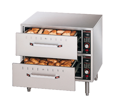 Hatco HDW-2 29.5" W Stainless Steel Free Standing Warming Drawer Unit - 900 Watts, 120 Volts