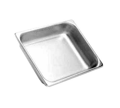 Hatco ST PAN 1/2 12.75" W x 2.5" H x 10.38" D Stainless Steel Solid Half Size Pan