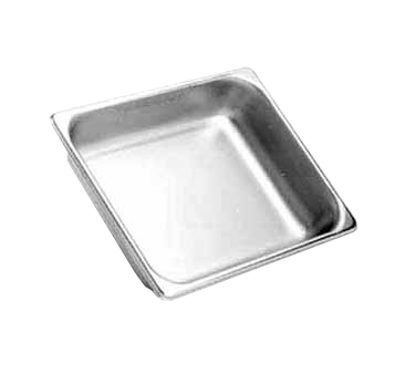 Hatco ST PAN 1/2 12.75" W x 2.5" H x 10.38" D Stainless Steel Solid Half Size Pan